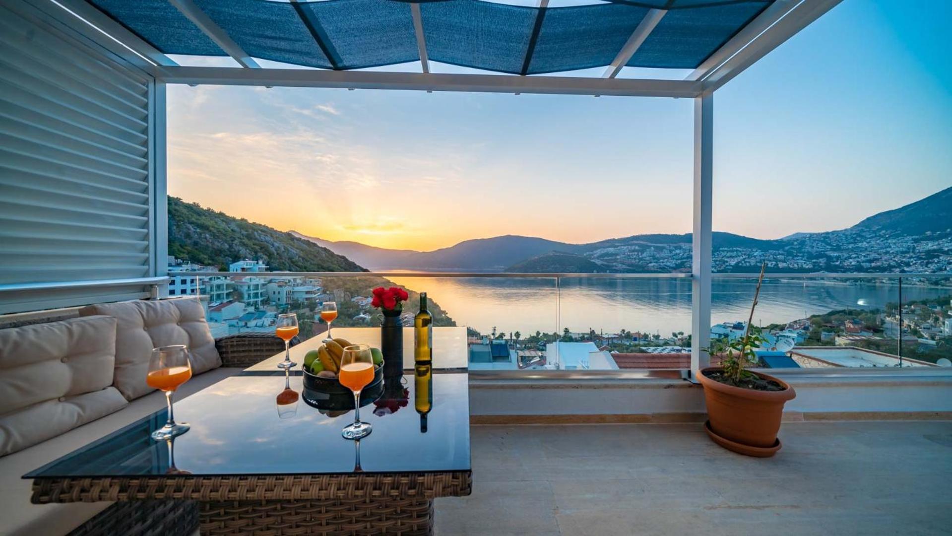 Villa Angel - Harika Manzara Kaş Luaran gambar