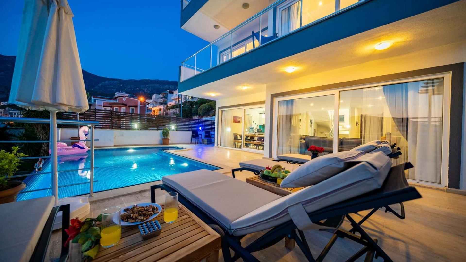 Villa Angel - Harika Manzara Kaş Luaran gambar