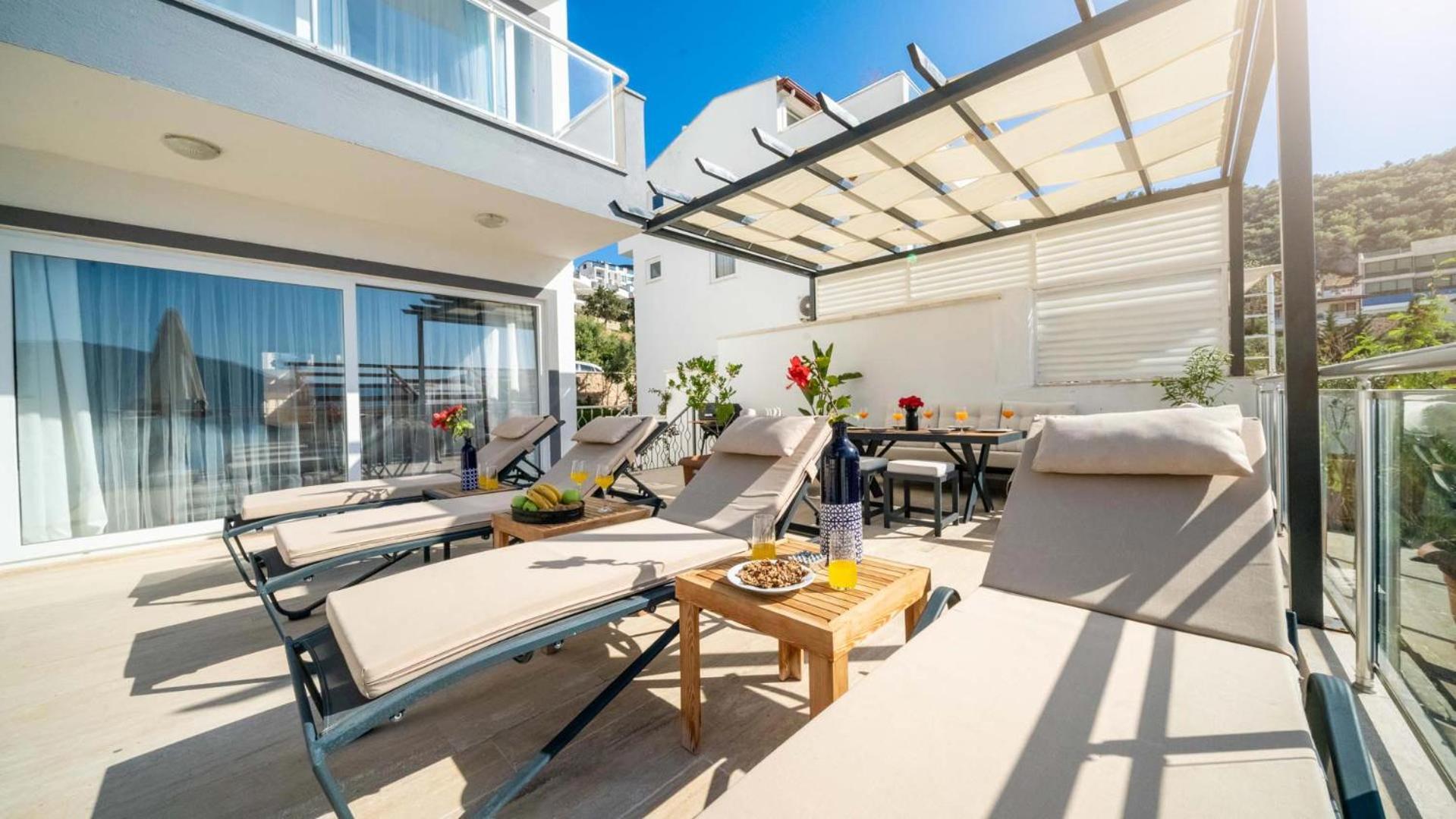 Villa Angel - Harika Manzara Kaş Luaran gambar