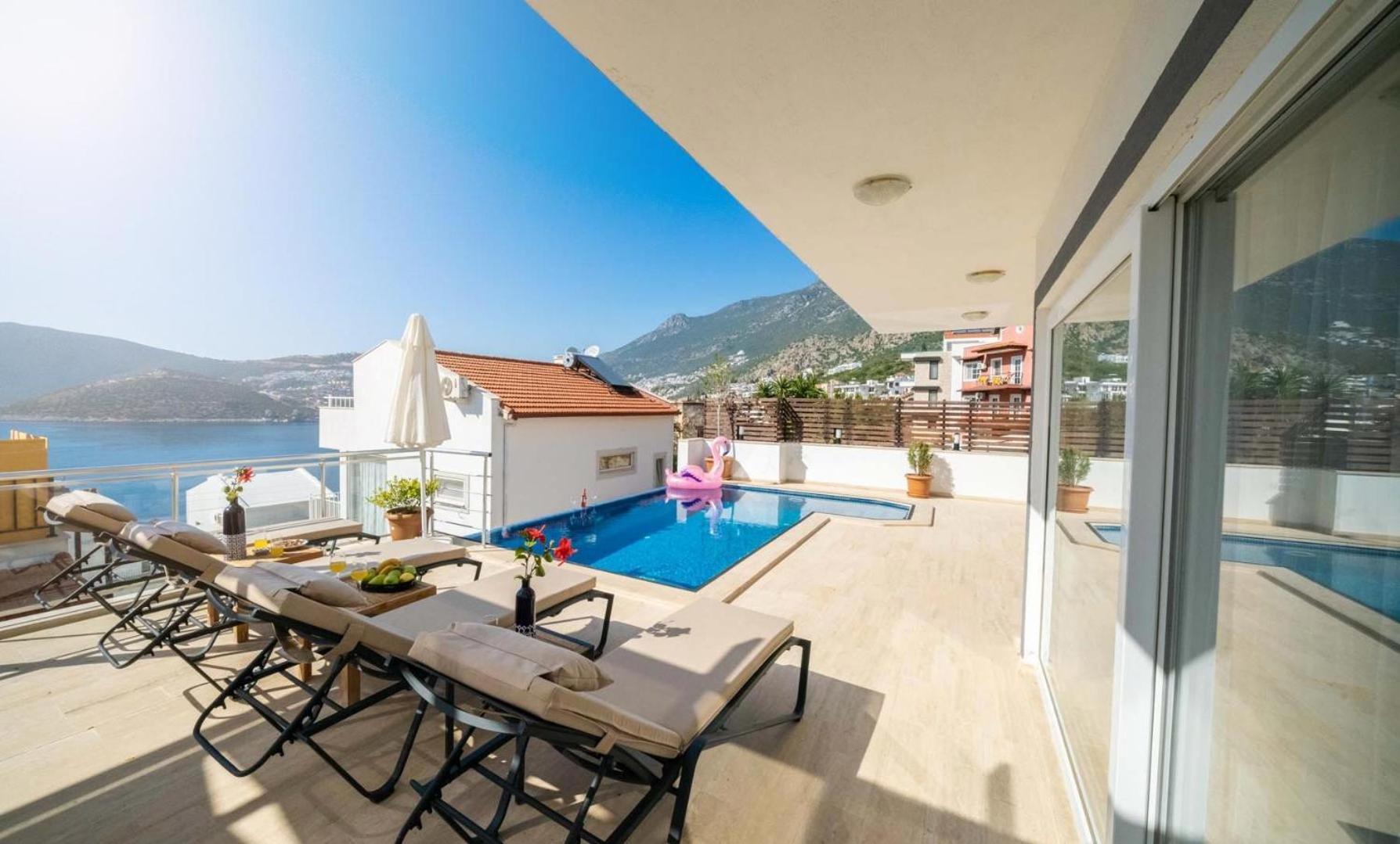 Villa Angel - Harika Manzara Kaş Luaran gambar